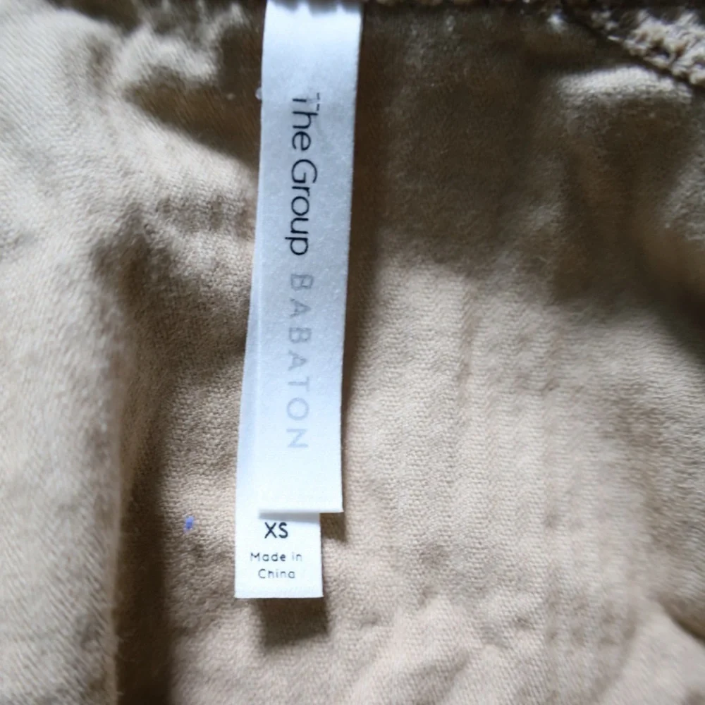 Aritzia The Group Babaton Oversized Brown/Tan Corduroy Jacket Womens Size XS - Picture 11 of 13